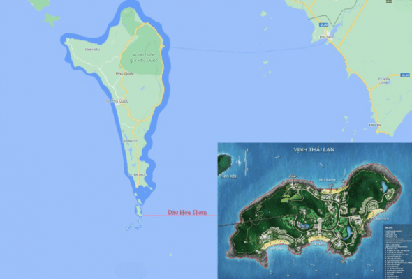 Hòn Thơm là hòn đảo nằm phía Nam của Phú Quốc Việt Nam