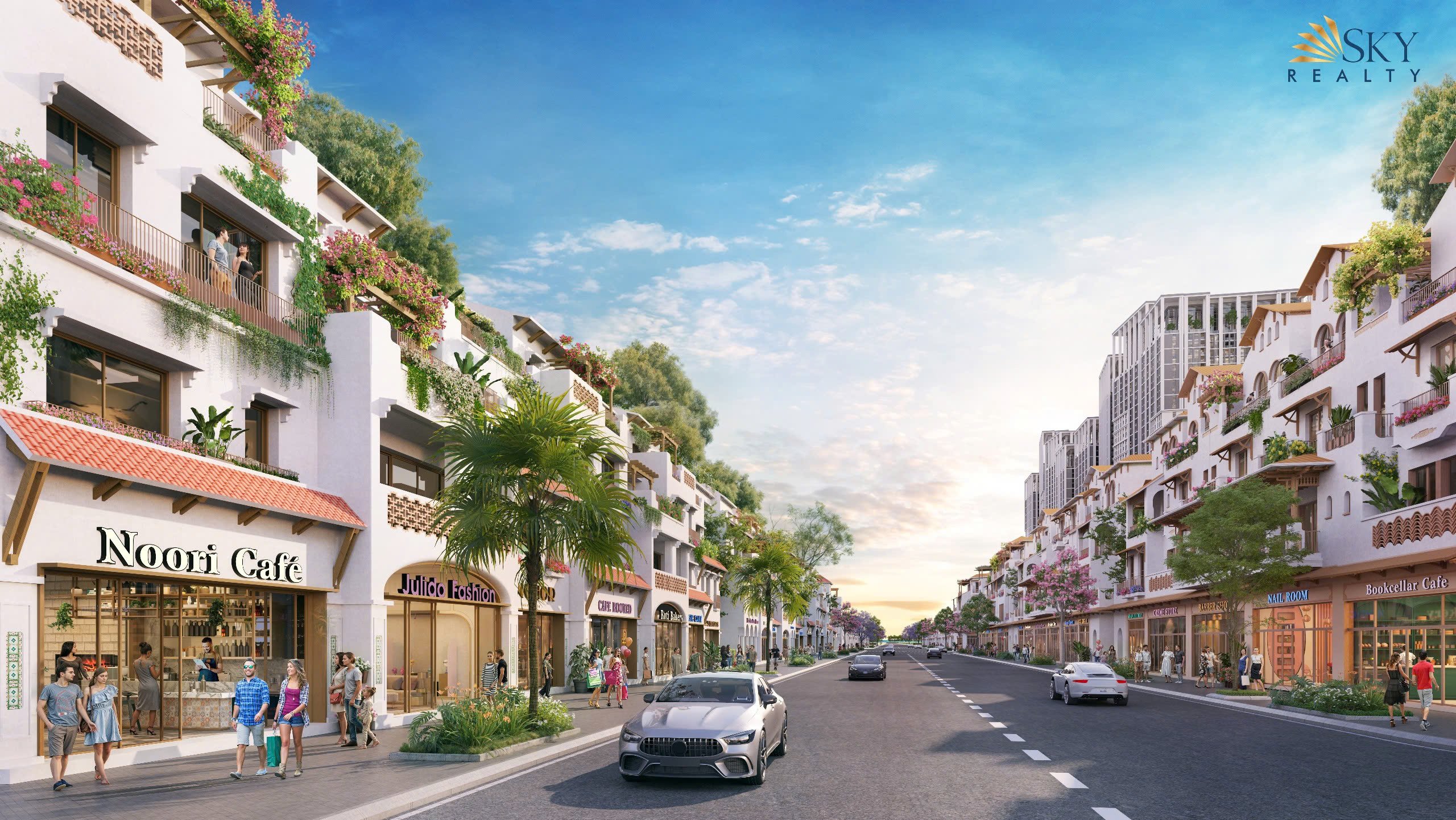 Shophouse Blanca City có vị trí rất đắt giá Shophouse Blanca City có vị trí rất đắt giá
