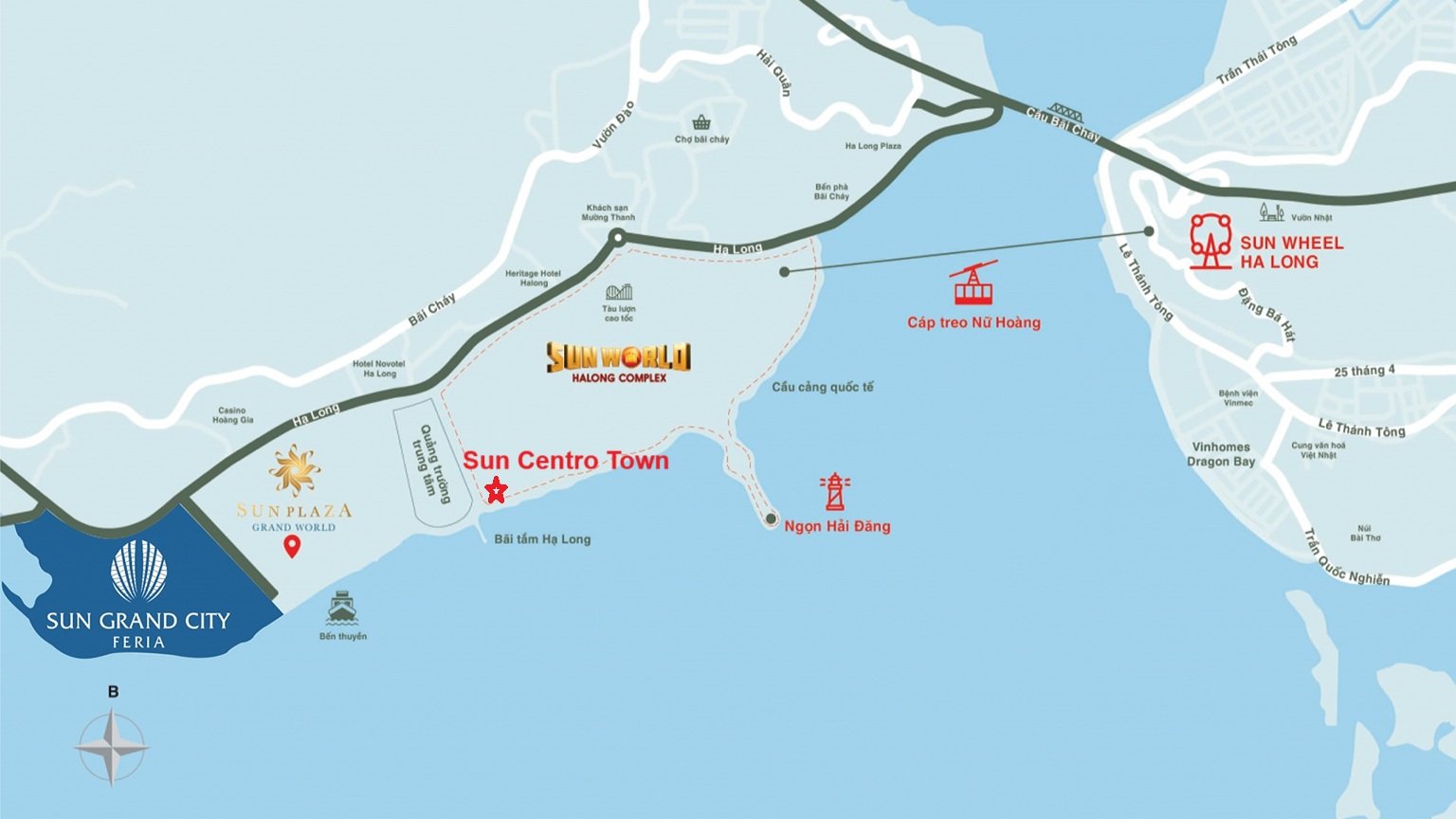 Tâm điểm kết nối tại trung tâm Sun Elite City