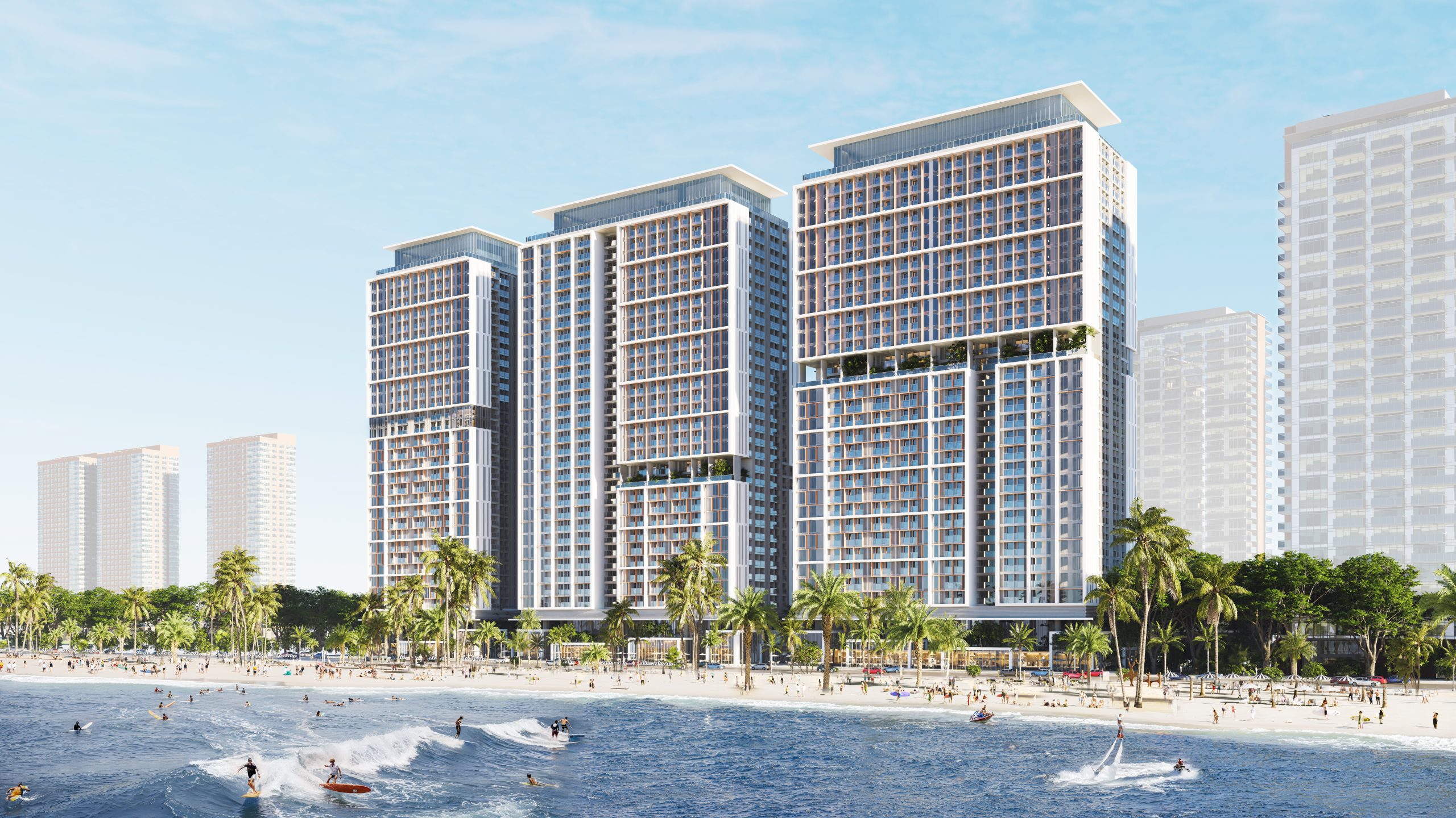 Phối cảnh tổng thể dự án Sun Centro Town