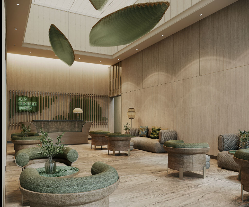 Sảnh đón Sun Centro Town