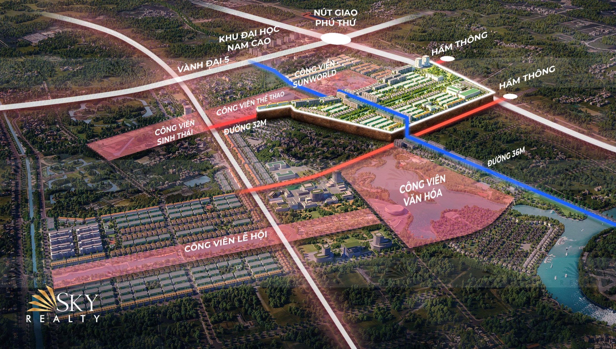 Vị trí Flora Avenue rất đắc địa