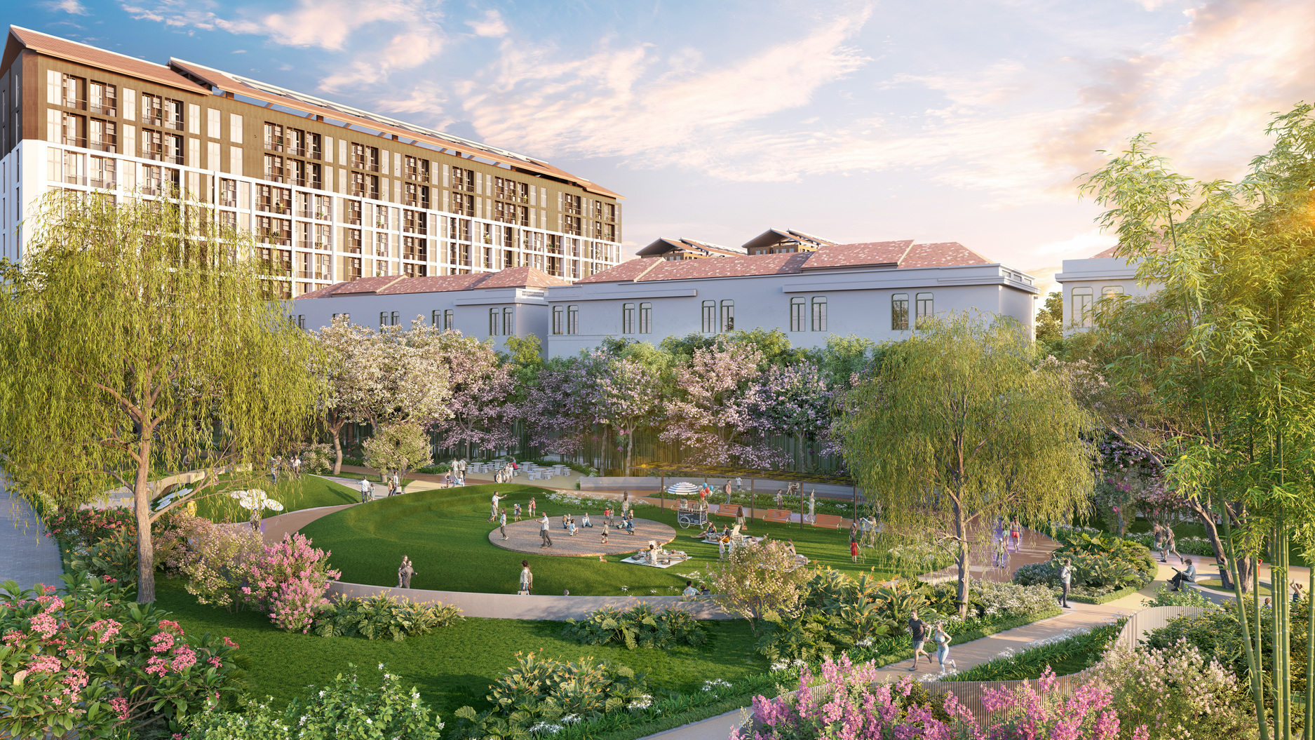 Tại phân khu Flora Avenue có nhiều loại hình để khách hàng lựa chọn Tại phân khu Flora Avenue có nhiều loại hình để khách hàng lựa chọn
