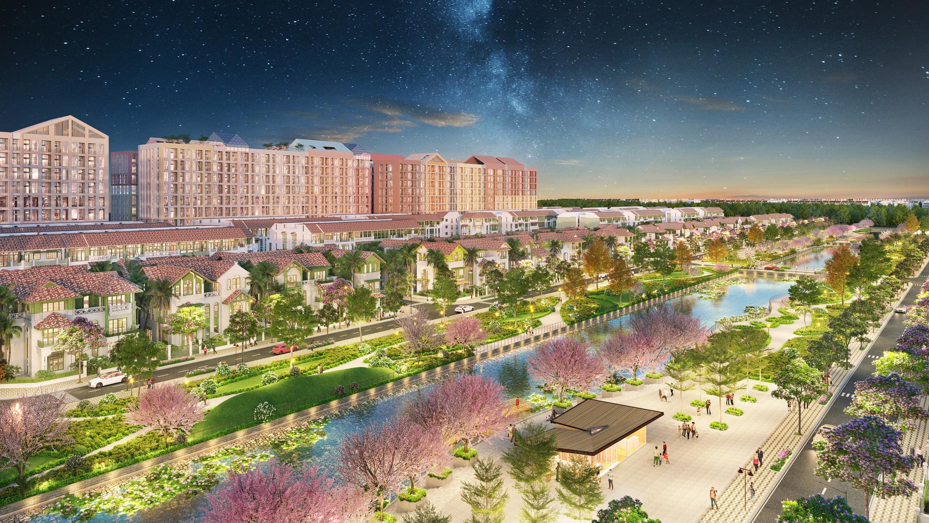 Phối cảnh phân khu Flora Avenue Sun Urban City Phối cảnh phân khu Flora Avenue Sun Urban City