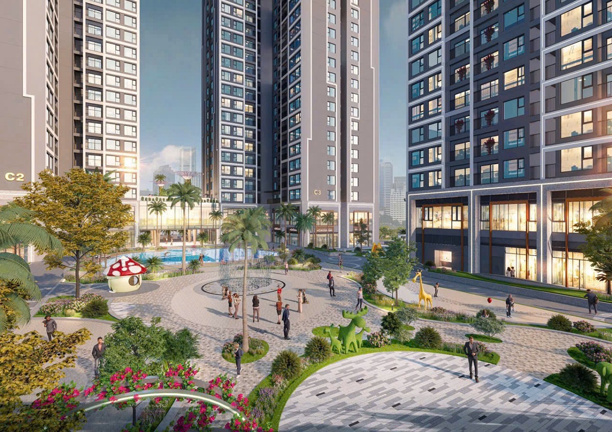 Phối cảnh tiện ích An Bình Homeland