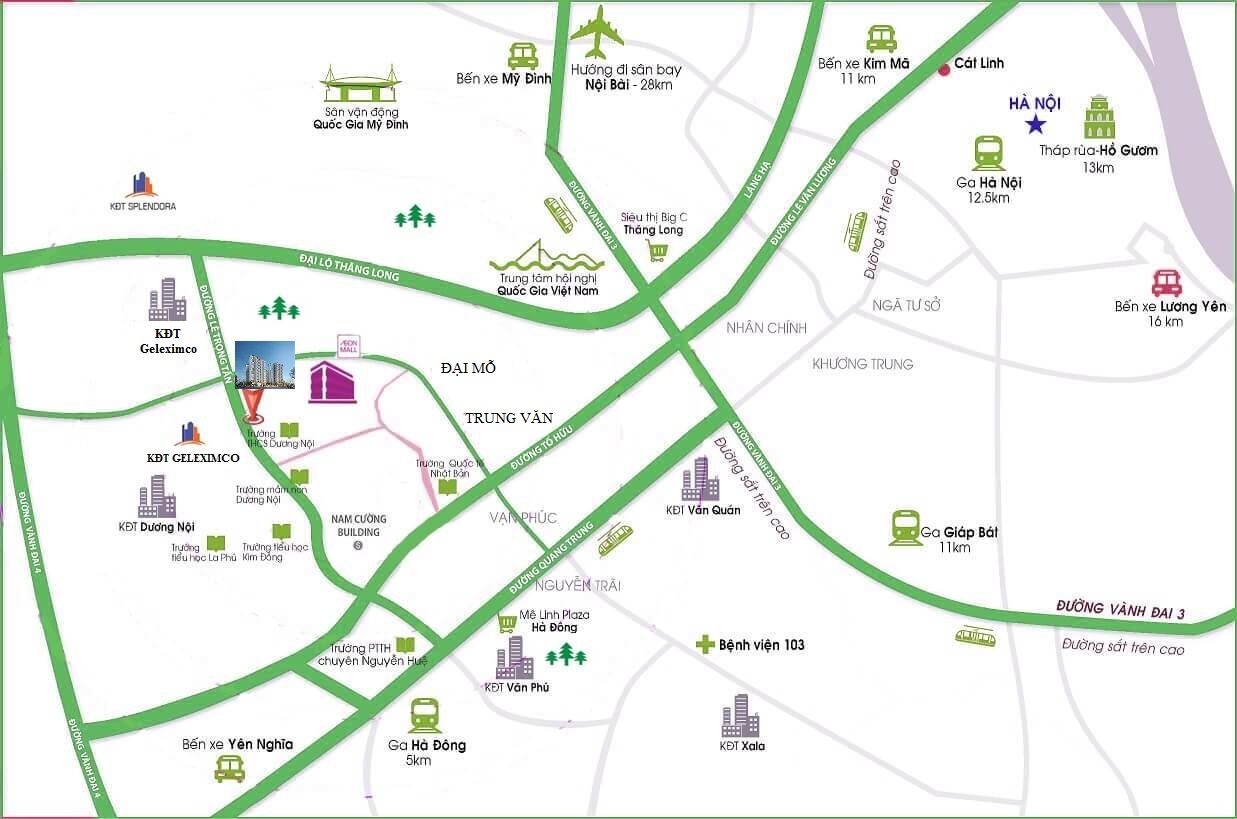 Vị trí dự án An Bình Homeland