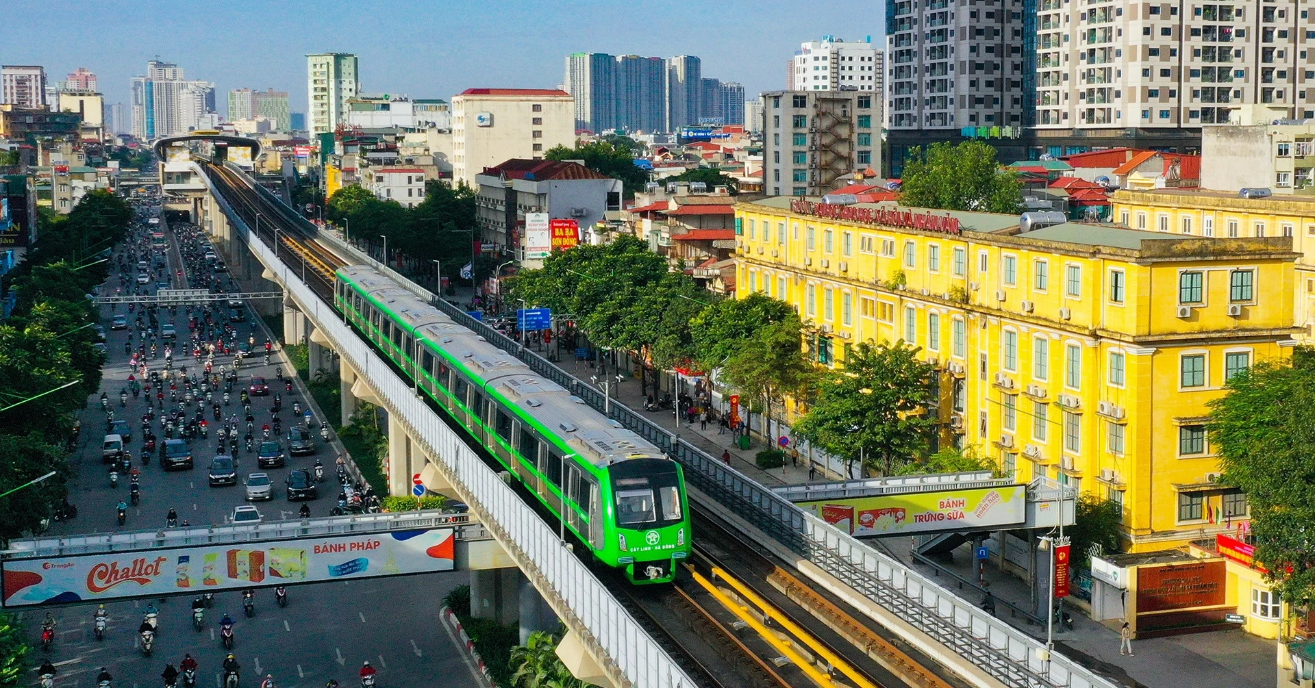 Hạ tầng giao thông Metro Cát Linh - Hà Đông Hạ tầng giao thông Metro Cát Linh - Hà Đông
