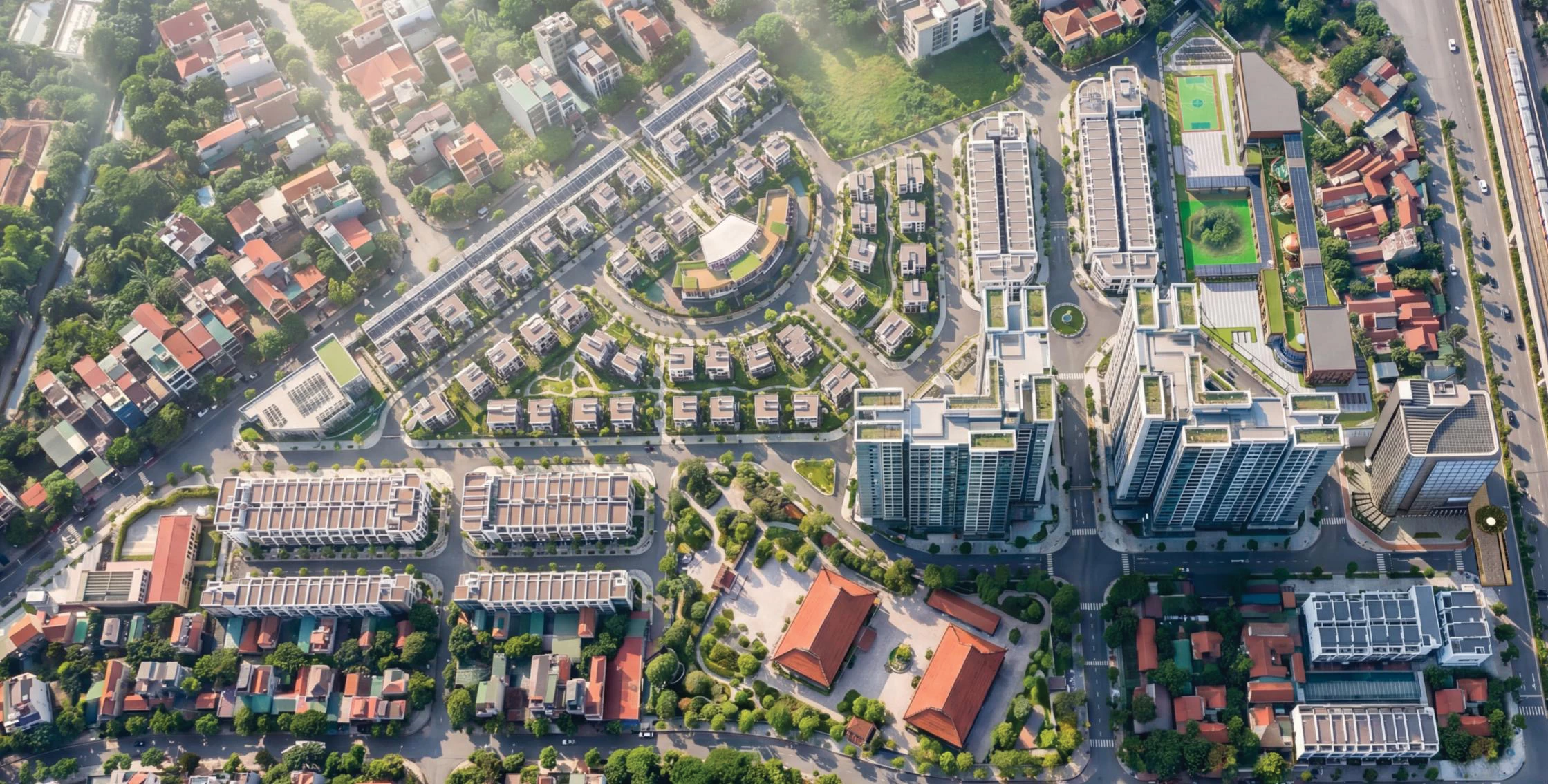 Tổng thể quy hoạch dự án The Vista Văn La