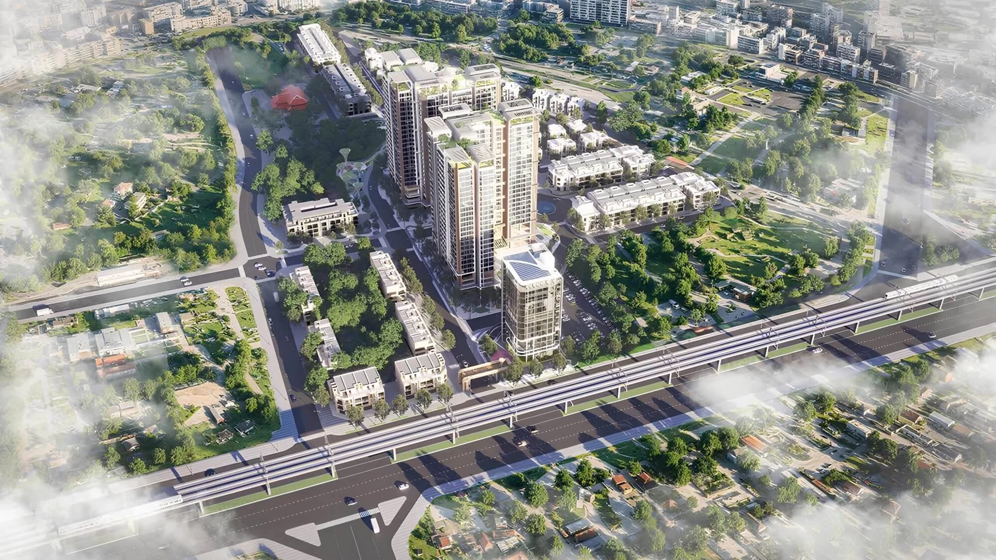 Phối cảnh toàn dự án