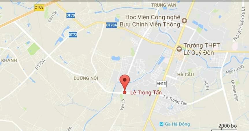 Đường Lê Trọng Tấn Hà Đông được xem là một trong những trục giao thông quan trọng nhất của khu vực. Đường Lê Trọng Tấn Hà Đông được xem là một trong những trục giao thông quan trọng nhất của khu vực.