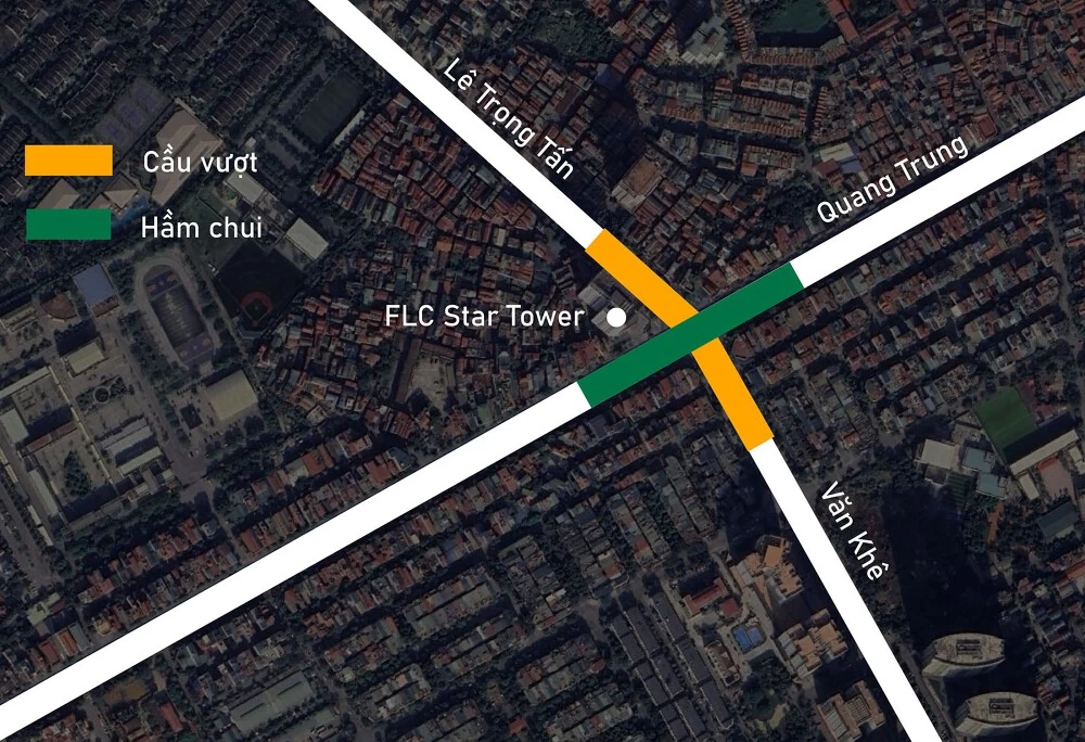 Dự án dự kiến sẽ được triển khai tại Lê Trọng Tấn Dự án dự kiến sẽ được triển khai tại Lê Trọng Tấn