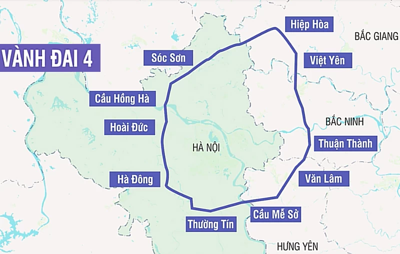 Vành đai 4 được xem là động lực của tương lai
