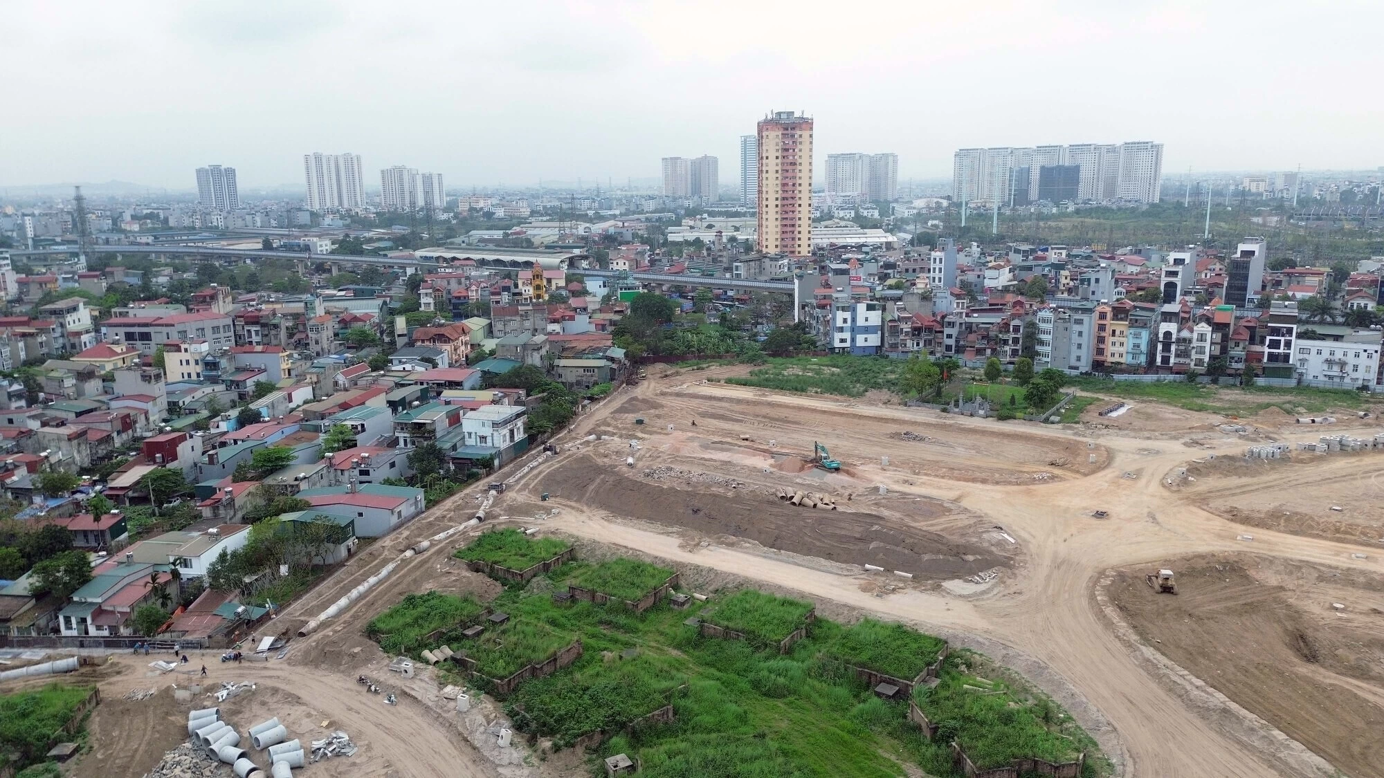 Dần dần toàn khu vực sẽ phát triển trở thành lõi trung tâm mới của Thủ đô